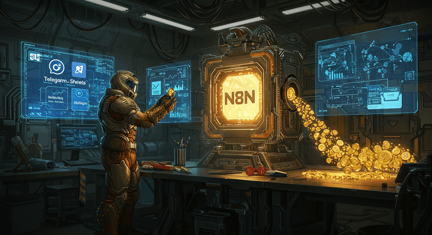 Визуализация GTM-машины для n8n-бизнеса